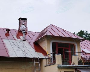 jumta krāsošana